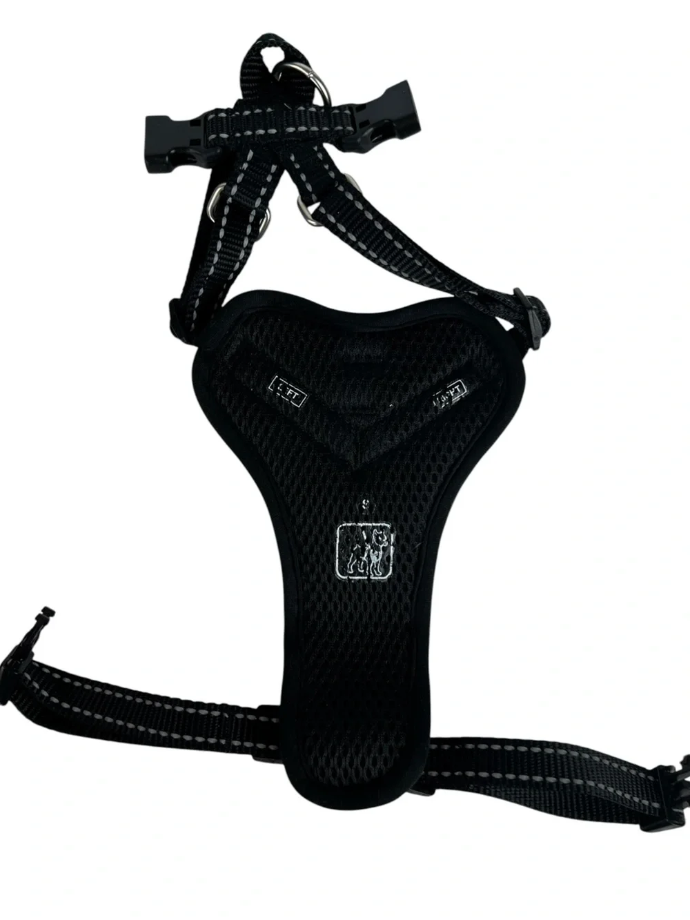 Boots & Barkley Dog Harness Lot 2 Harnesses 3 Leashes Whisker City Reflective